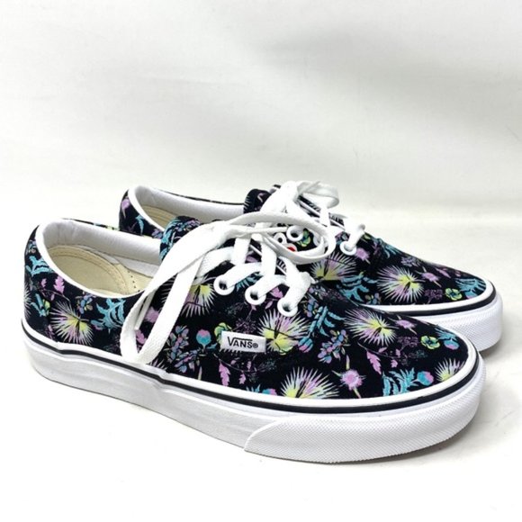 💖MEGA SALE💖VANS Era Paradise Floral Low  Black Women's  Canvas  VN0A54F13VD - Picture 3 of 10